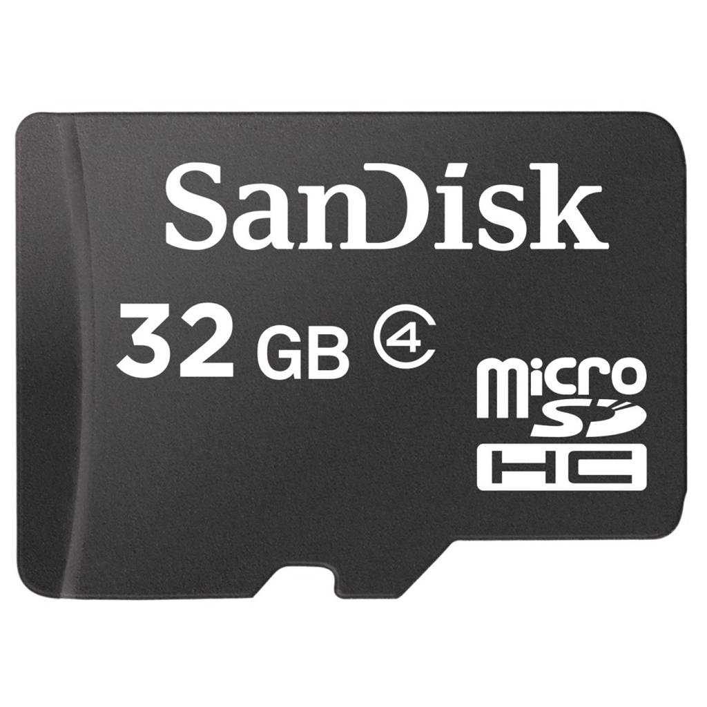 SanDisk 104374  32 GB microSDHC Class 4  Memory Card