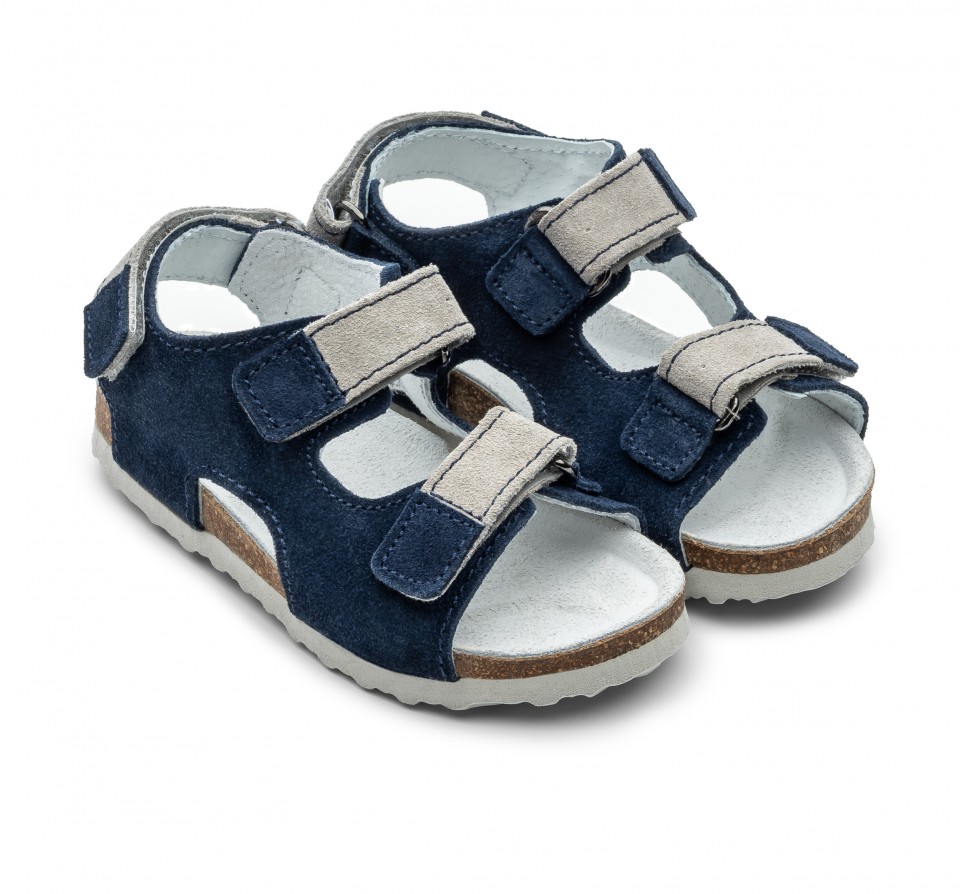 Protetika - sandále ORS T 27 RIVA modro-sivá