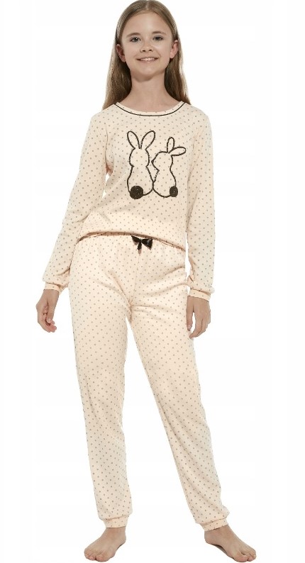 Dievčenské pyžamo Rabbits 962/151 a 961/151 - CORNETTE