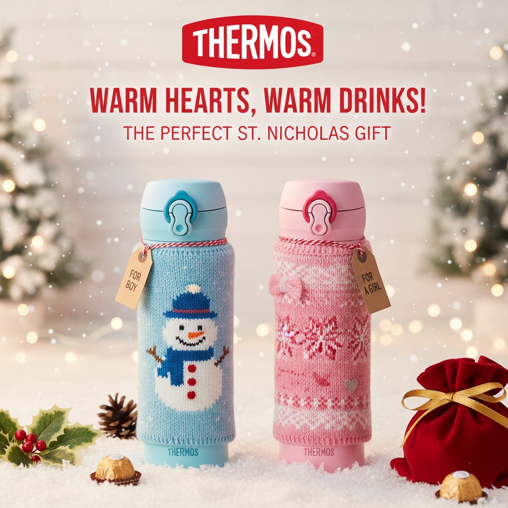 Thermos Motion - mobilný termohrnček 350 ml - sky blue