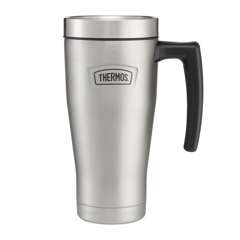 Thermos Icon - vodotesný termohrnček s držadlom 470 ml - nerez