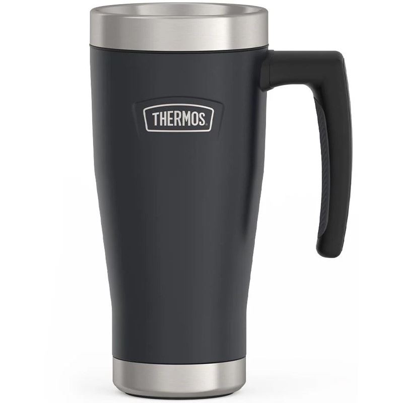 Thermos Icon - vodotesný termohrnček s držadlom 470 ml - granite-v ext. sklade