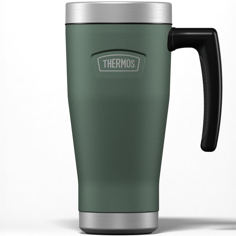 Thermos Icon - vodotesný termohrnček s držadlom 470 ml - zelená-v ext. sklade