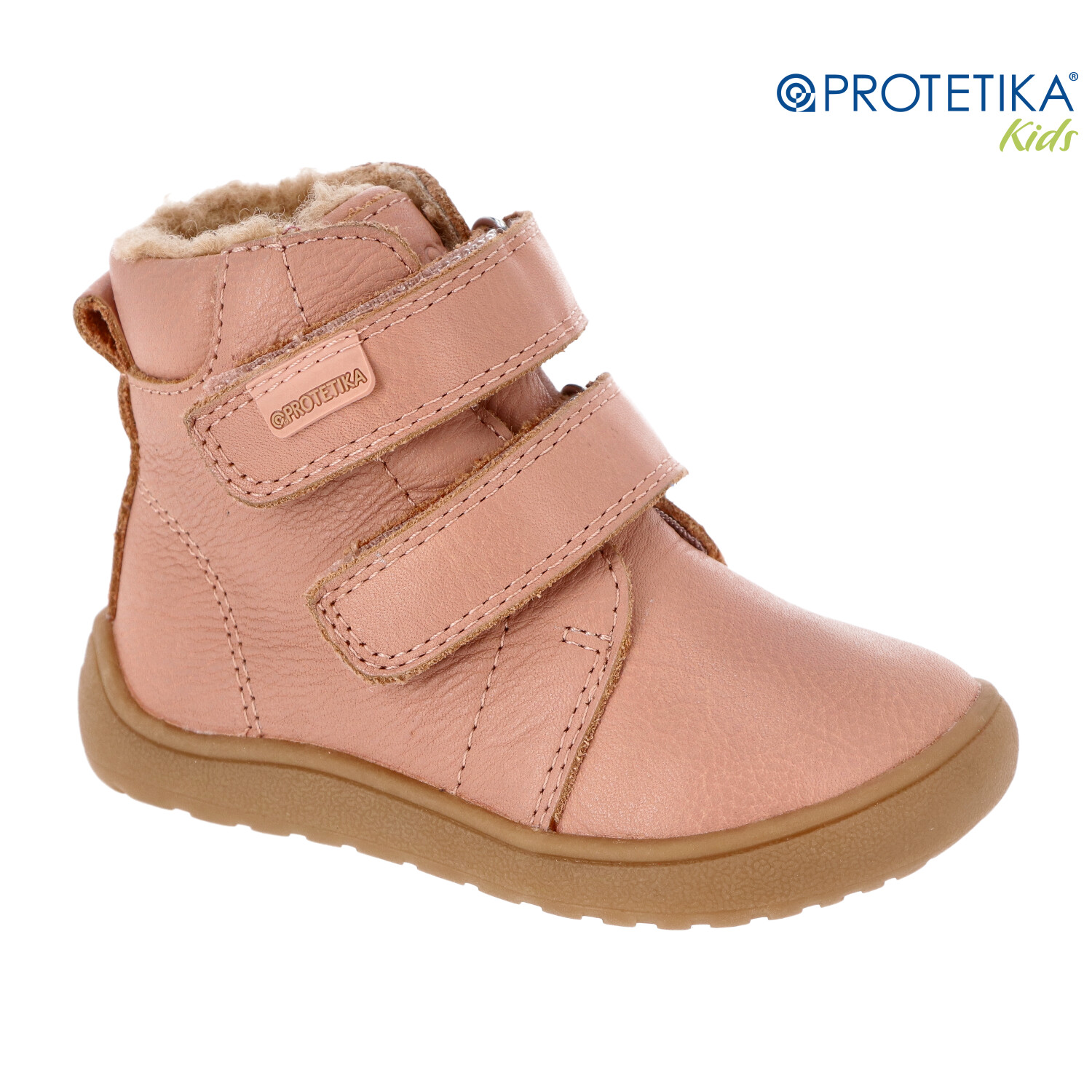 Protetika - zimné barefoot topánky BEKA pink s PRO-tex membránou - zateplené