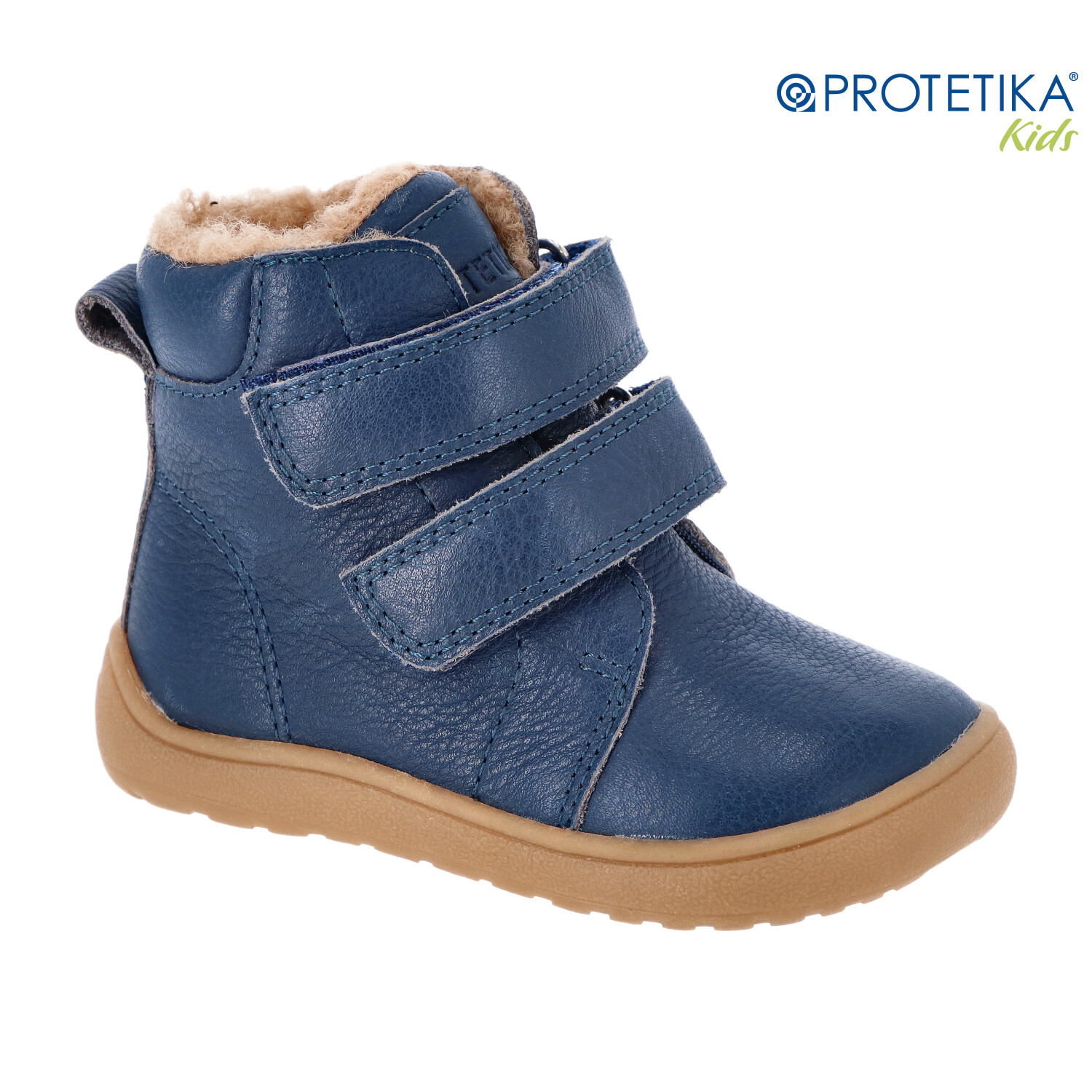 Protetika - zimné barefoot topánky DARYK navy s PRO-tex membránou - zateplené ko