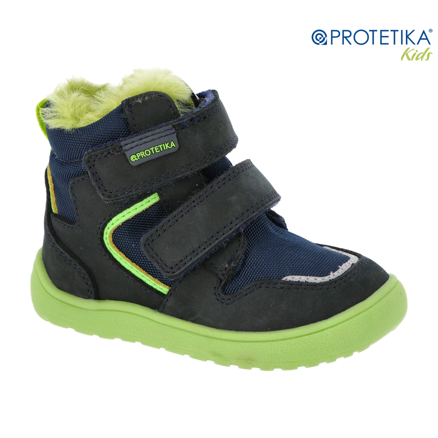 Protetika - zimné barefoot topánky GERO green s PRO-tex membránou