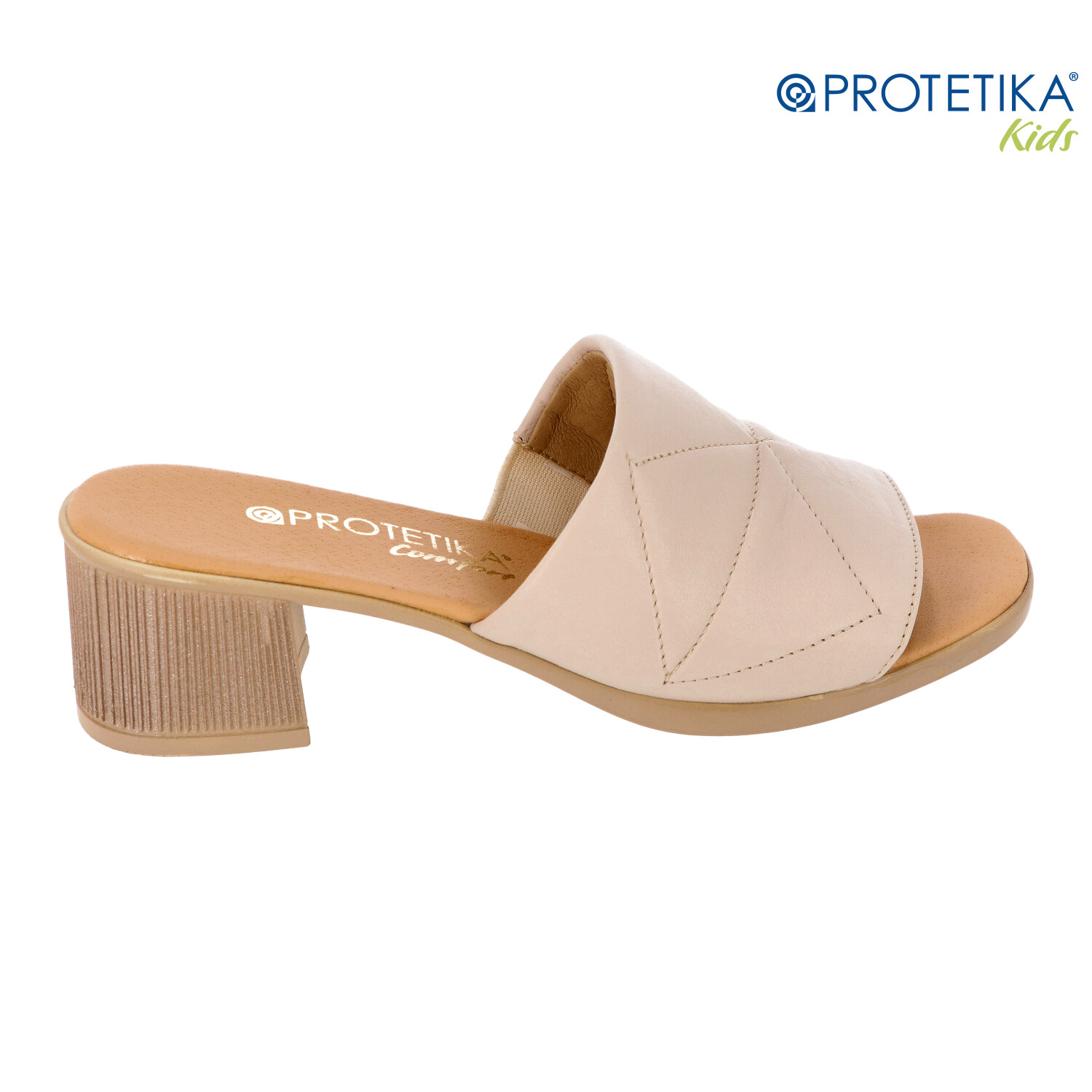 Protetika - dámské šľapky 7061 beige-ihneď