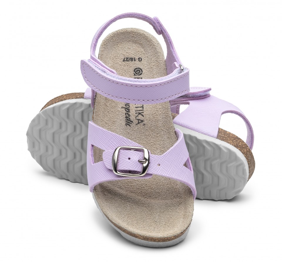 Protetika - sandále ORS T 99 vzor 80 fialová