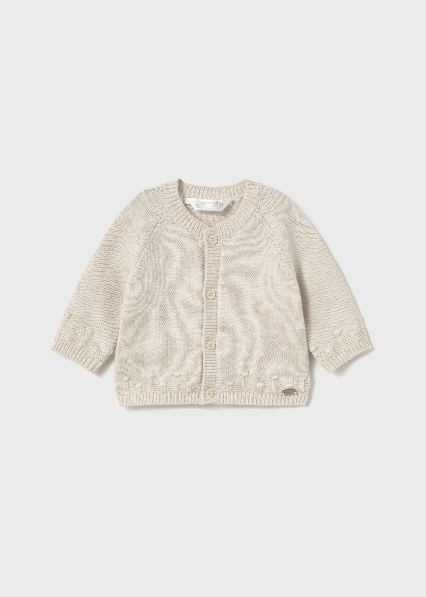 Pletený sveter s kapucňou Mayoral - 1602304043