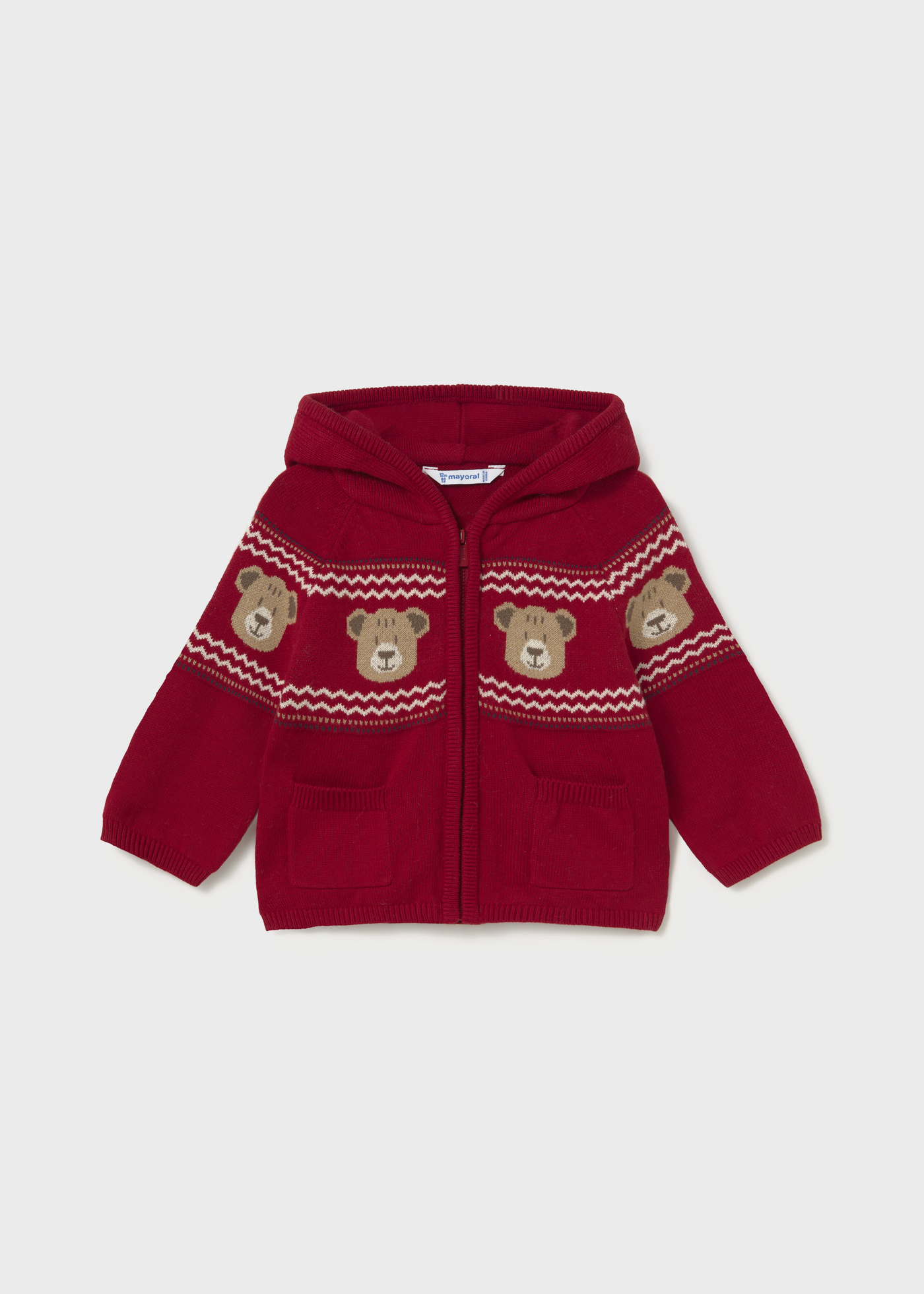 Pletený sveter na zips Mayoral - 1602380075