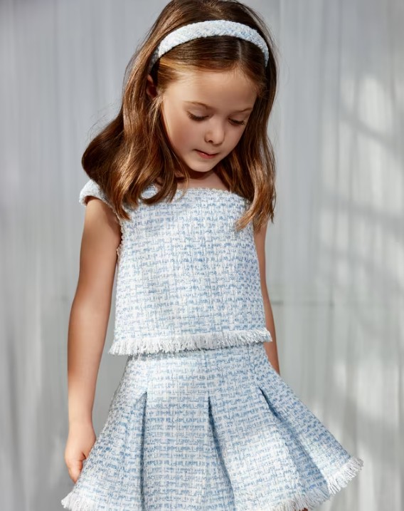 Set - top a sukňa v štýle CHANEL Abel&Lula - 2605059011 TOP AKCIA