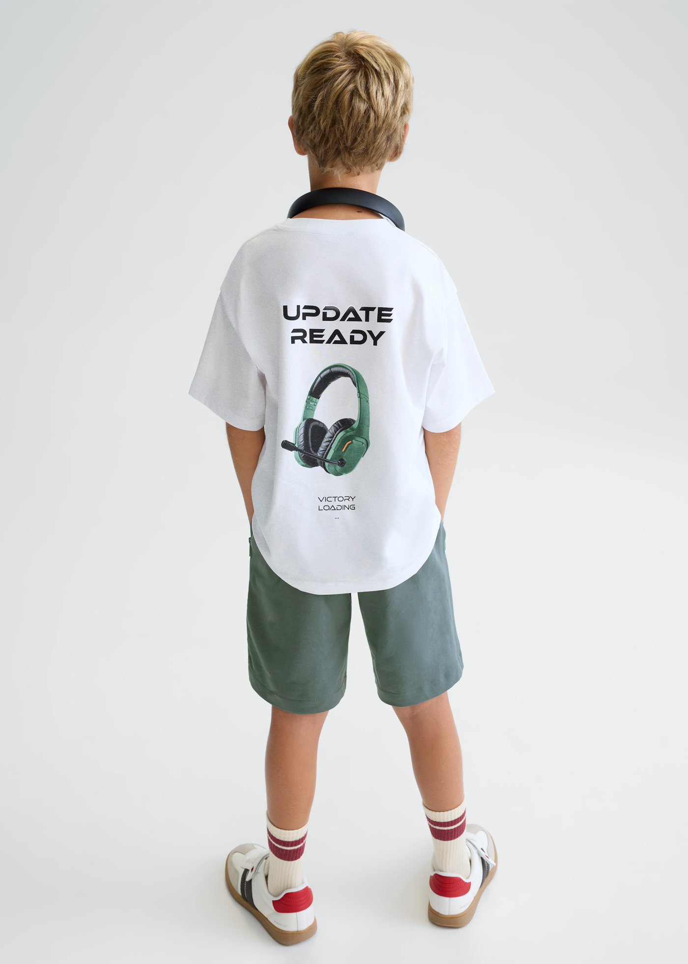 Kraťasový set s potlačou na zadnej strane Mayoral - 2606689022