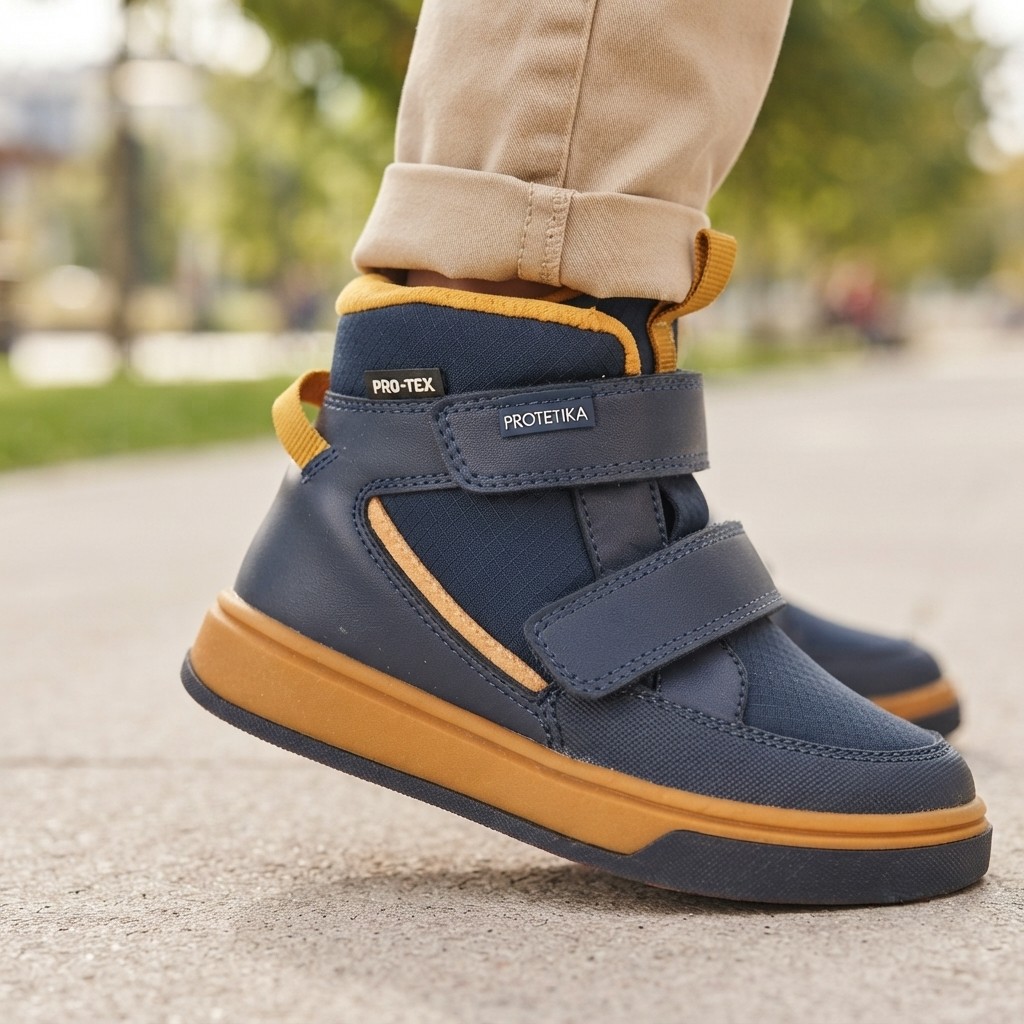 Protetika - topánky s membránou PRO-TEX BART denim